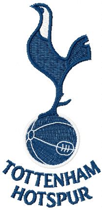 Discover 42 free tottenham hotspur logo png images with transparent backgrounds. Tottenham Hotspur Club logo embroidery design