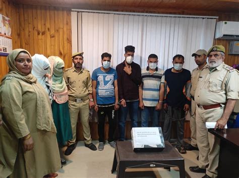 Two Women Among Six Held As Police Bust Prostitution Racket In Baramulla