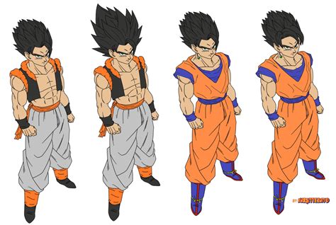 The idea is that two fighters, perfectly in sync, can fuse into one super fighter. Fusion dance of SSJ3 Goku and Mystic Gohan - Dragonball ...