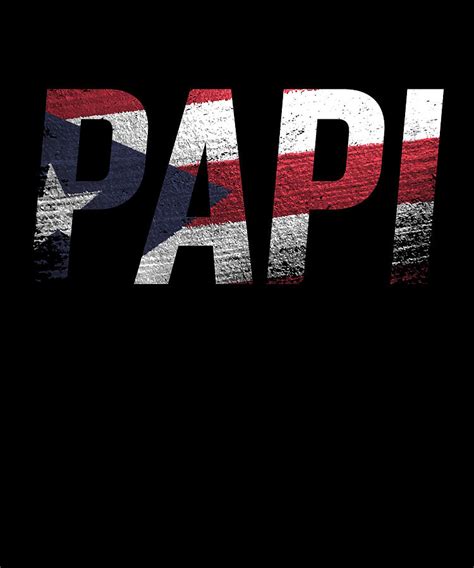 Puerto Rico Patriotic Papi Digital Art By Steven Zimmer Fine Art America