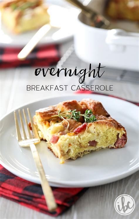 The Easiest Overnight Breakfast Casserole Recipe
