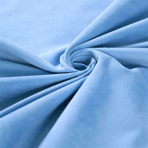 Fabric Sky Blue Cotton Corduroy 35 Wide By Yard 102963 Etsy