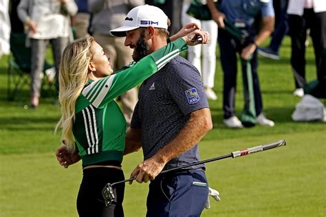 With An Eye Catching Picture Dustin Johnson Celebrates Milestone