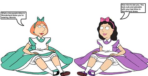 Lois Griffin And Bonnie Swanson As Alice By Homersimpson1983 On Deviantart