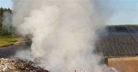 Officials Respond To Short Mountain Landfill Fires Over Weekend