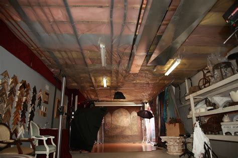Finishing a basement ceiling often involves some compromises. Ugly Ceiling Contest 2011