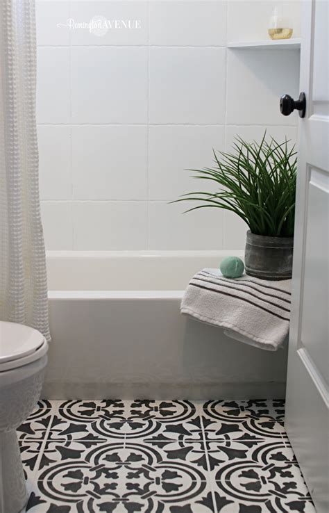 Looking for small bathroom ideas? How to Paint Shower Tile - Remington Avenue
