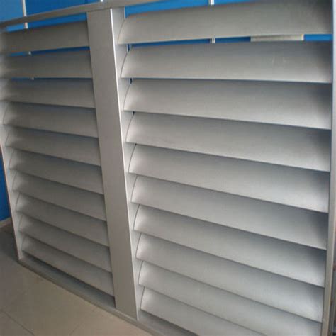 Aluminum Fixed Louver At Rs 220square Feet Aluminum