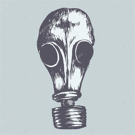 gas mask stock vector by ©visualgeneration 5985851