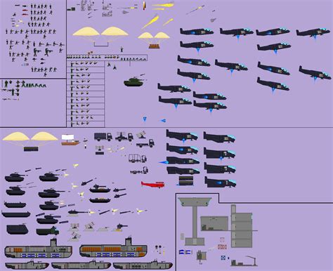 Army Sprite Sheet Thread Xiii