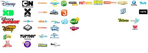 All The Logos Of Kids Networks Around The World By Melvin764g On Deviantart