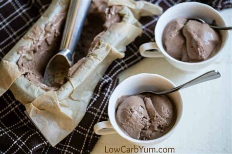 Chocolate Dairy Free Ice Cream Recipe Keto Low Carb Yum