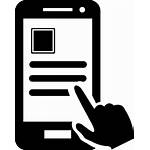 Icon Svg App Smartphone Onlinewebfonts