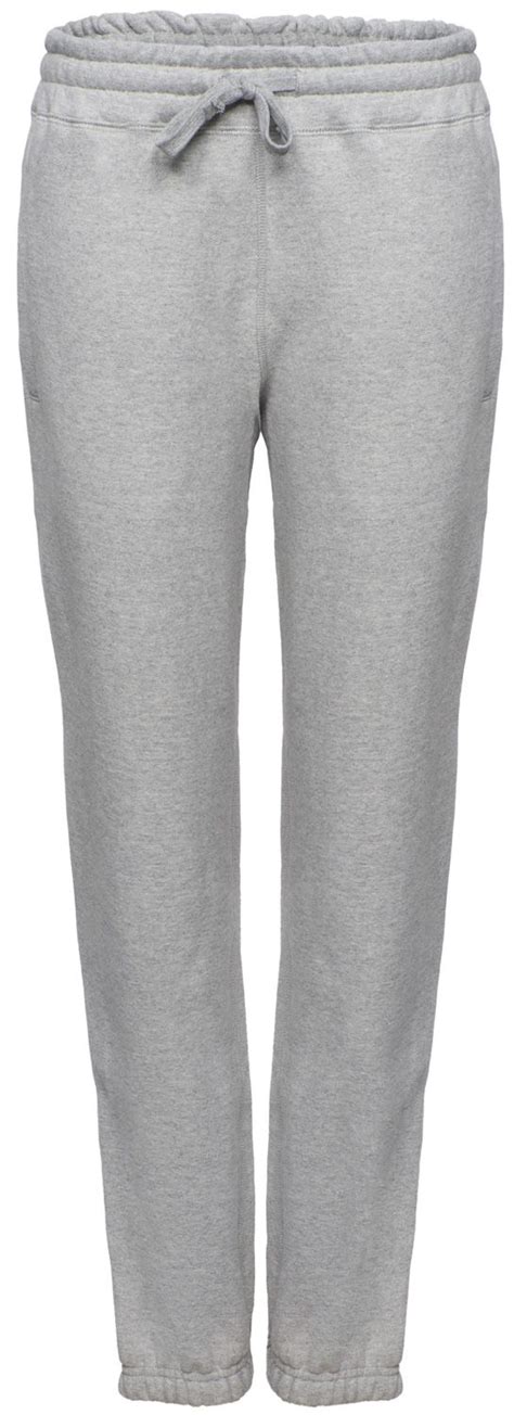 Super Heavyweight Sweatpants 100 Cotton Gray Mix Grey Fashion