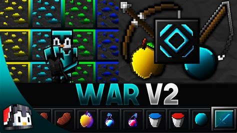 War V2 64x Mcpe Pvp Texture Pack Fps Friendly By Isparkton Youtube