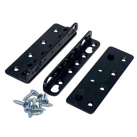 FURNITURE HARDWARE :: Bed Hardware :: No Mortise Bed Frame Brackets