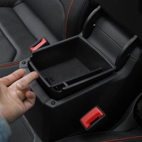 Car Glove Box Armrest Box Secondary Storage For Volkswagen Vw Tiguan