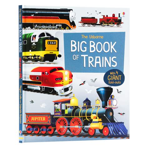 Train Cognition Big Book English Original Picture Book Usborne The