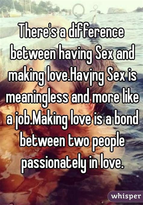 Difference Between Making Love And Having Sex Tit Cum Pictures