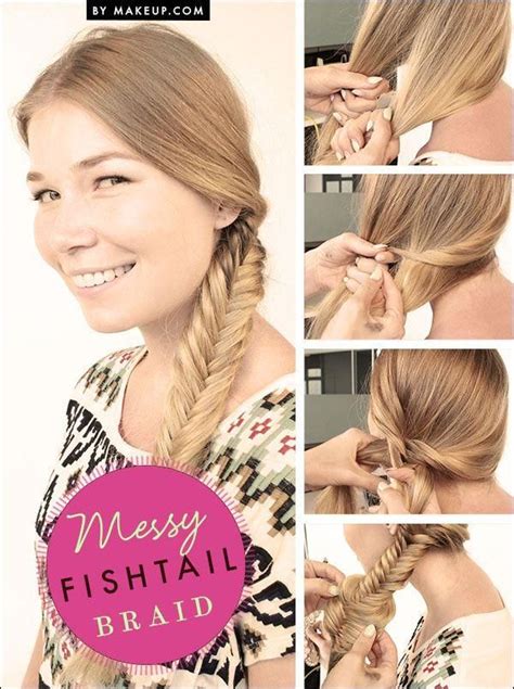 Messy Fishtail Braid Tutorial Easy Yet Sophisticated Fish Tail