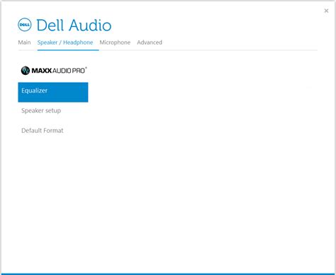 It might be possible that the lenovo or dell laptop no sound error is caused by the speaker and not the firmware. Dell Audio equalizer doesn't work... - Microsoft Community