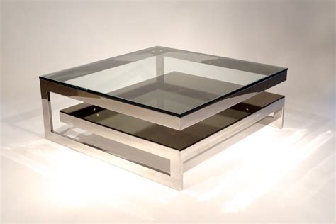 Mesmerizing Mirrored Coffee Table For Your Living Room Decor And Furniture Adorable Two Tier