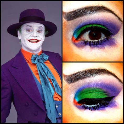 Joker Inspired Makeup From Tim Burtons Batman 1989 Joker Makeup