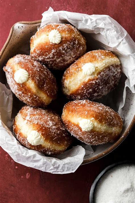 Bavarian Cream Donuts Baran Bakery