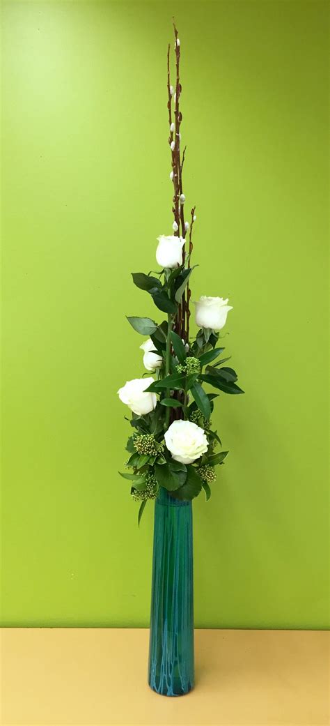 Flowers add beauty, color and texture to any space. Vertical design example for Fundamentals 2 Course at ...