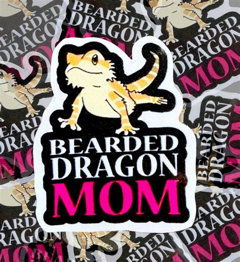 Bearded Dragon Mom Svg Bearded Dragon Svg Reptile Svg Ohsvg