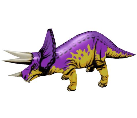 GameCube - Viewtiful Joe 2 - Triceratops - The Models Resource