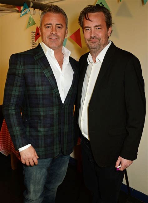 Matt Leblanc And Matthew Perry From Friends Casts Many Reunions E News