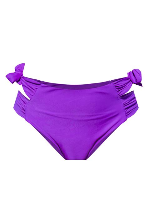 Luau Party Purple Bikini Bottoms Pink Lily