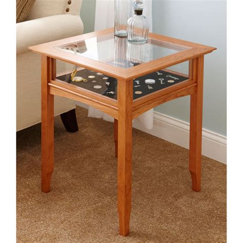 Glass Top Display Table Woodworking Plan From Wood Magazine
