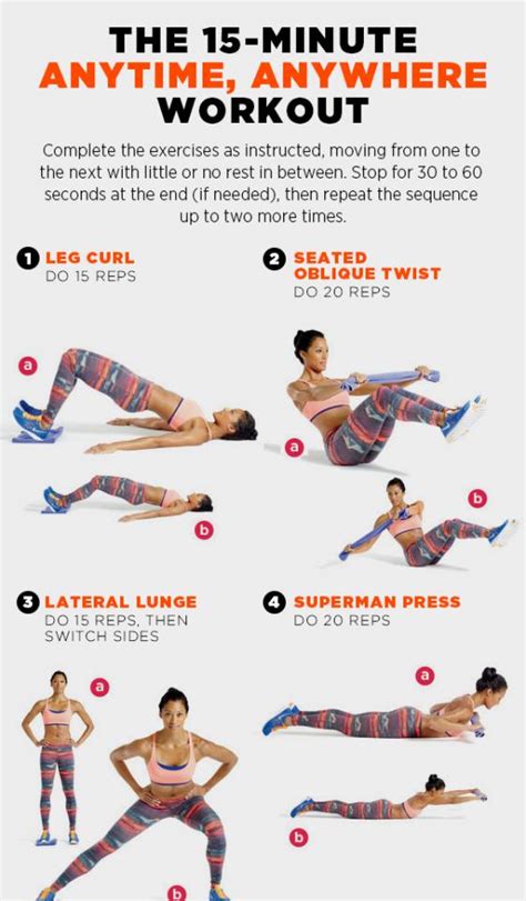 The Best 15 Minute Workouts For 2015 Musely