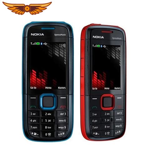 Original Nokia 5130 Xpressmusic Russian Keyboard Mobile Phone Free