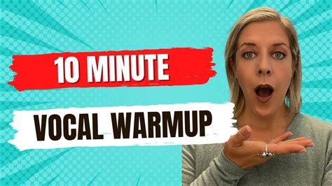 How To Warm Up Your Voice Vocal Warm Up Routine For Beginners To