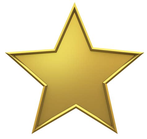 Outline Gold Star Clipart Best