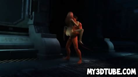 sexy 3d cartoon redhead babe gets fucked by the devil eporner