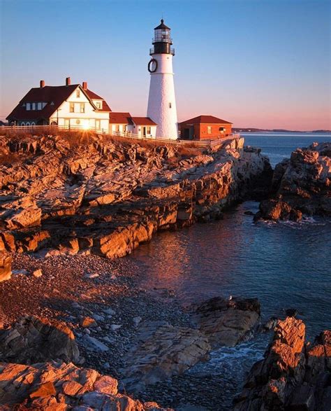 Cape Elizabeth Lighthouse Maine