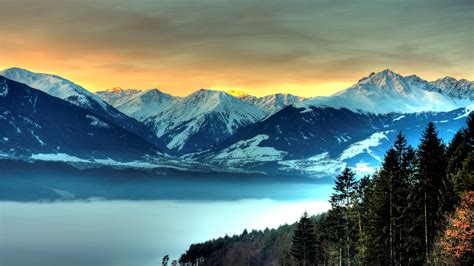 Free Download Frosty Mountains Desktop Wallpaper 1920x1200 For Your
