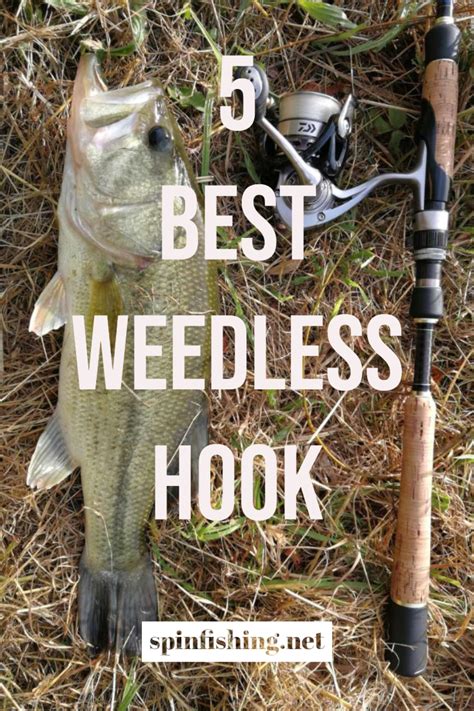 5 Best Weedless Hook - Spin Fishing Fishing Hooks