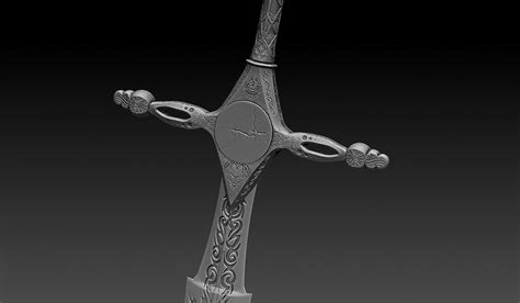 Zbrush Sword 3d Model Cgtrader