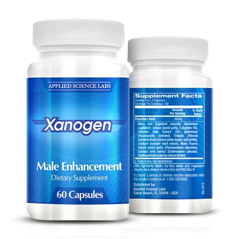 Xanogen 60 Capsule Bottle 8809187043303 Ebay