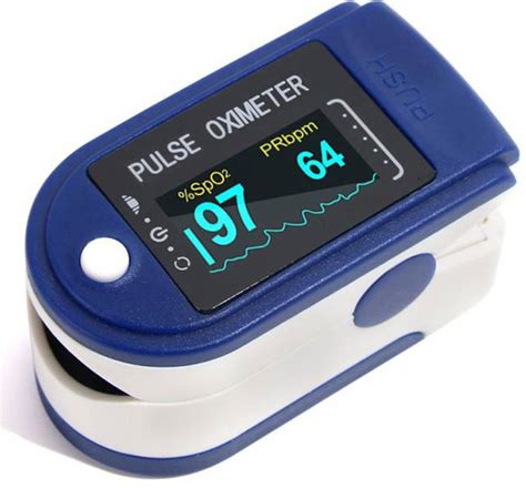 Digistream Digital Fingertip Pulse Oximeter With Blood Oxygen Pressure