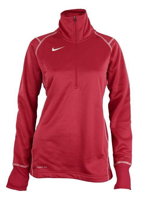 Nike Nike Womens 14 Zip Performance Thermafit Pullover Color