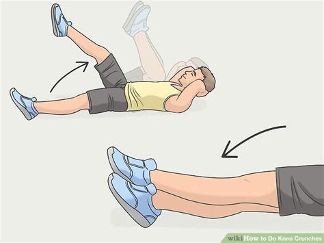 Easy Ways To Do Knee Crunches WikiHow