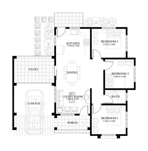 Small House Design-2013004 | Pinoy ePlans