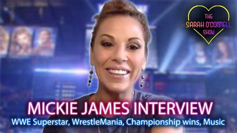 Mickie James Interview Wwe Superstar Wrestlemania 22 Vs Trish