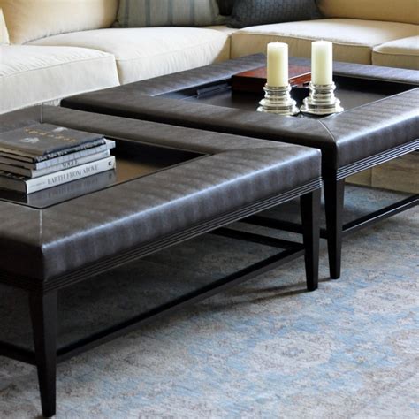 Coffee Table And Ottoman Combo • Display Cabinet